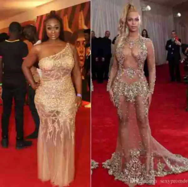 BBNaija Star, Uriel Wanted To Look Like Beyonce To The Headies - See Result (Pics)